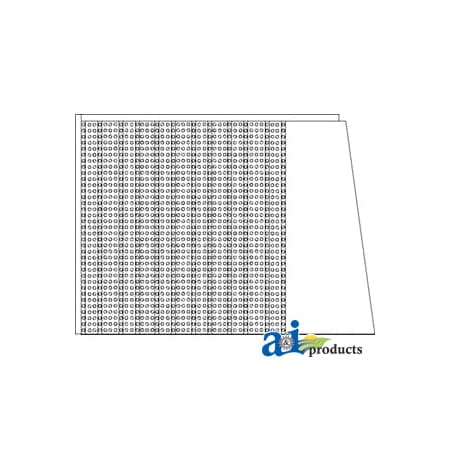 A & I Products Screen, Side (RH) 35" x35" x2" A-AR72859
